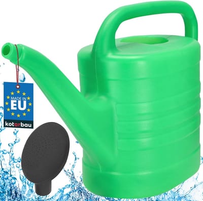 Duurzame Ovale Gieter 10L met Douche voor Tuin en Huis