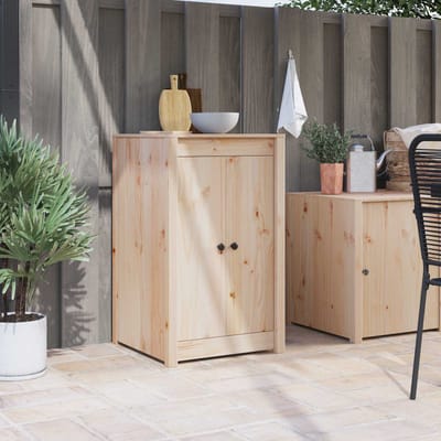 vidaXL - Keuken - deur - MEPPEL - Bruin - Eiken - 50 - x - 9 - x - 82 - cm