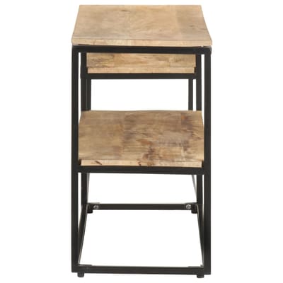 vidaXL - Tv-meubel - 180x30x50 - cm - ruw - mangohout