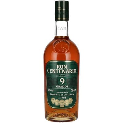 Ron Centenario Conmemorativo 9 GRADOS 40% Vol. 0,7l