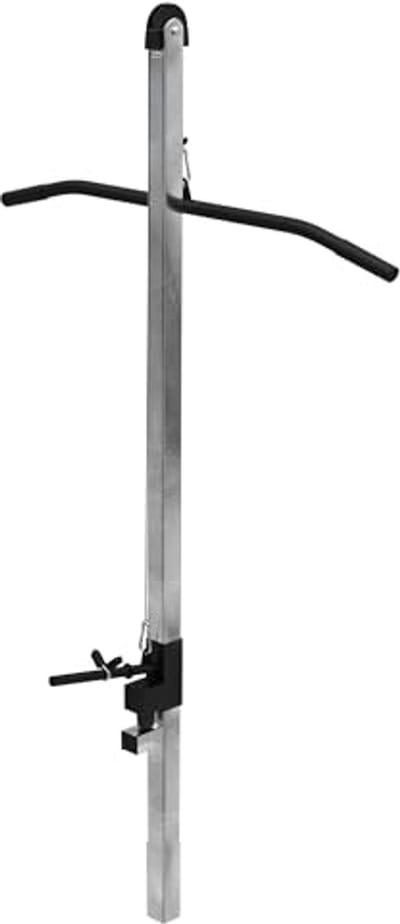 Kabeltrekker voor krachtstation - 173 cm, 30 mm, tot 50 kg belastbaar, chroom