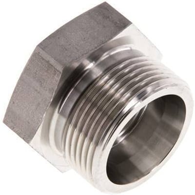 25S RVS Afsluitkap voor Leidingen 400 Bar DIN 2353 - FL1-ST-25-S