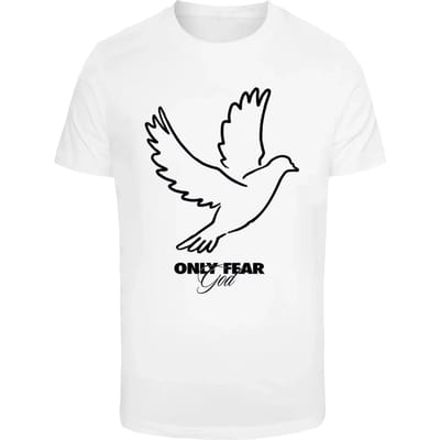 Mister Tee - Only Fear God Heren Tshirt - XS - Wit