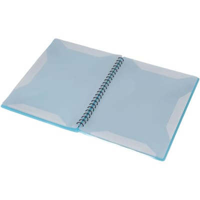 Muziekmap Blad Presentatieboek Grote Capaciteit PVC voor Archief Thuis School Kantoor Zwart blauw