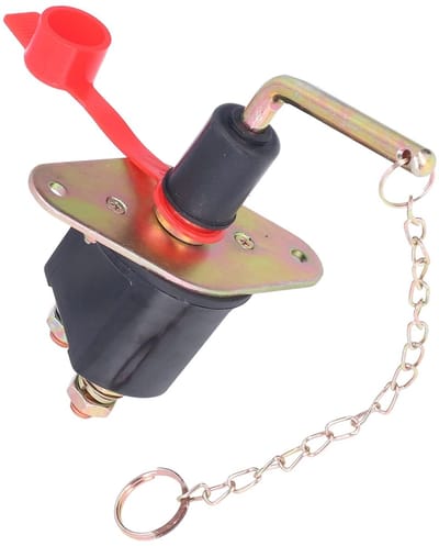 Dailygoody - Batterij-isolatorschakelaar - 300A - Onmisbaar voor voertuigen - Universele toepassing - Geschikt voor auto's en campers - Robuust en bet