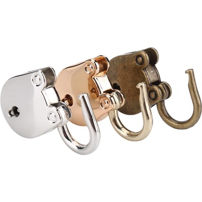 3-delige Set Antiek Hangslot & Skeletsleutel Notitieboek Metalen Slot Zilver   Goud   Brons