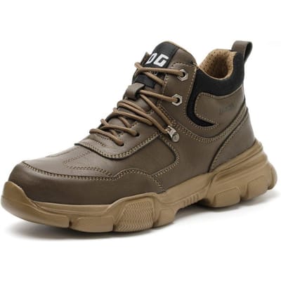 Heren Werkveiligheidsschoenen Anti-verbrijzeling Anti-perforatie Stalen Neus Schoenen Onverwoestbare Werksneakers Beschermende Veiligheidslaarzen 39