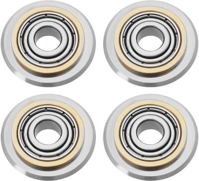 Dailygoods- Snijwiel 22 mm - 4 Stuks - YG6 Wolfraam Staal - Tegelsnijder - Snijlengte 2000 m - Geschikt voor Keramiek en Glas