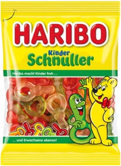 Haribo Kinder Sleutels – Fruitgom – Halal - 24 x 100gram Voordeeldoos