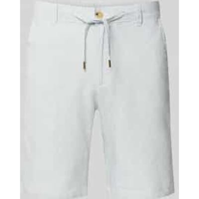 JACK&JONES PANTS STUDIO - JPSTACE MYKONOS LINEN BLEND SHORTS REG Heren Chino korte broek
