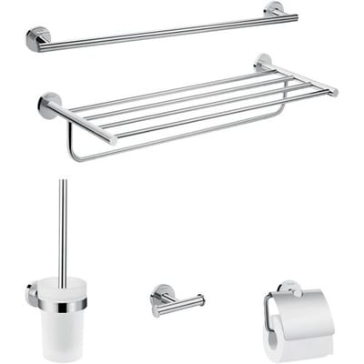 Hansgrohe Logis Universal Bathroom Accessory Set 5-piece 41728000