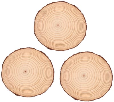 Houten Stapsteen - Buitenpad Decoratie - Tuinpad Aanleggen - Flexibele Touwverbinding - 1 Stuk - Natuurlijk Hout