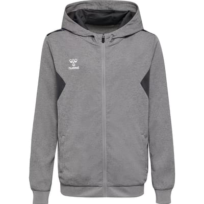 Kinder trainingsjack van polyester met capuchon en ritssluiting Hummel Authentic