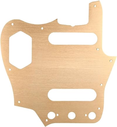 Gitaar pickboard met 10 gaten - aluminium legering - krasbestendig - vervangend onderdeel - ShopVlot