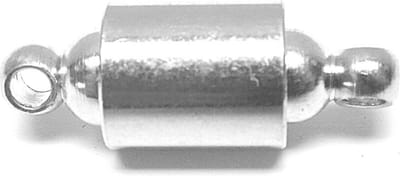 Art & Pearls Veilige Magneetsluitingen – 15 Stuks – 20 x 7 mm – Platinum Plated – Anti-allergisch – Magnetische Sieradensluitingen met Veiligheidssluiting
