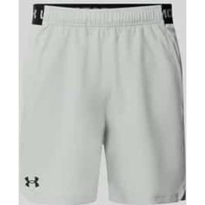 Short met elastische band en logo