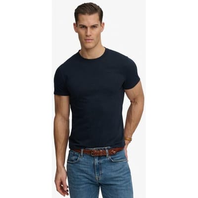 Superdry - Essential Company Logo Geborduurd T-shirt - Heren - T-shirts