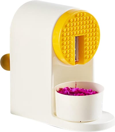 Handmatige IJsmachine - IJs Crusher Maker - Fijne IJsmixen Maken - Roestvrijstalen Snijder - 27.5x11.1x20.9cm - Meerdere Kleuren