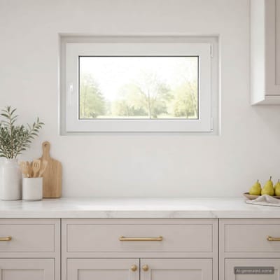 vidaXL - Kelderraam - RISOR - 95 - x - 50 - cm - PVC - en - Glas