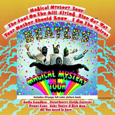 LP Plaat BEATLES  Magical Mystery Tour 0094638246510 Apple Records  2012 VK Rock black