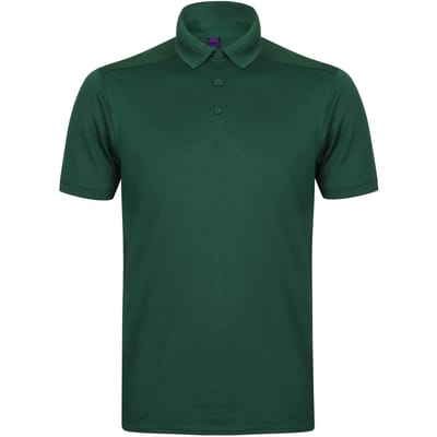Stretch polyester polo Henbury