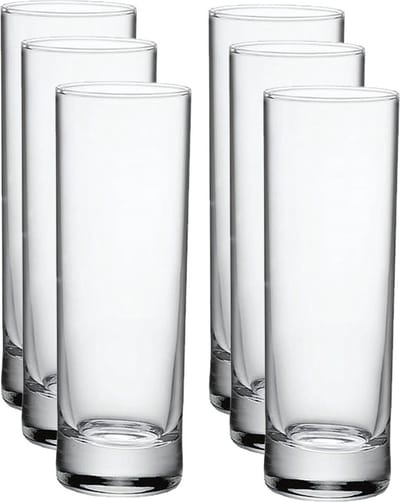 Bormioli Rocco Longdrink glazen Gina - 12x stuks - 28,7 cl/287 ml - water/sap/frisdrank