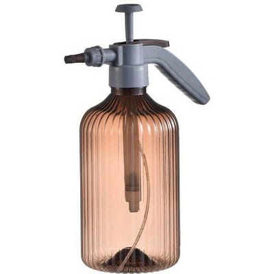 Pulvérisateur portable à pression de 2 L pour jardin, bouilloire, plantes, fleurs, arrosoir, pulvérisateur sous pression, outils de jardinage, accessoires marron