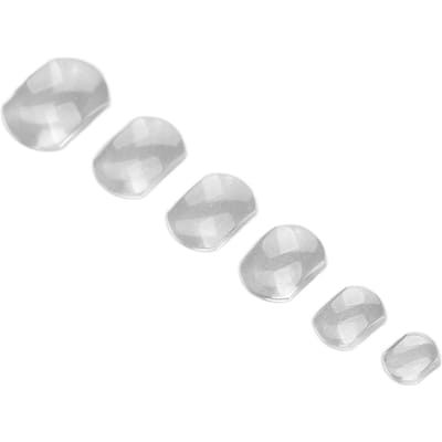 6 stuks Horloge Datum Kalender Vergrootglas Professionele Bolling Horloge Onderdelen Gereedschap voor Horloge Reparatie white