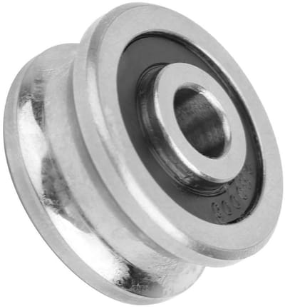 Kogellager 8 x 30 x 14mm U-groef, carbon chroom, ideaal voor geleiding en precisietoepassingen