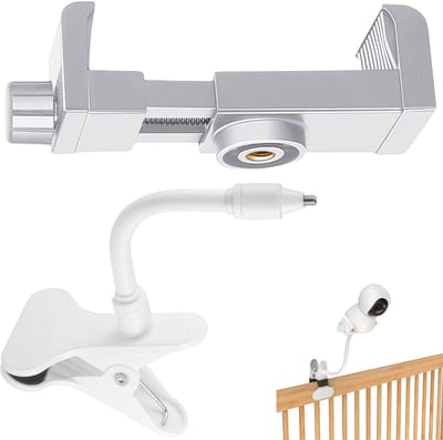 Namajunas - Babyfoon houder universeel - Flexibele camera houder - Babyfoonhouder geschikt voor Philips Avent, Momcozy, ieGeek, BOIFUN Babyfoon - Baby Monitor houder - Babyfoon standaard - Stabiele babycamerahouder