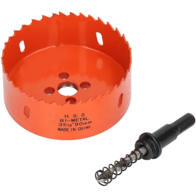 Bimetalen Gatzag HSS met Heavy Duty As voor Cornhole Borden Hout PVC Metaal Boormachine Onderdelen 3