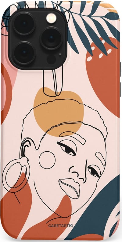 Casetastic Hoesje Geschikt voor Apple iPhone 14 Pro Max Magsafe - Stijlvolle Beschermende Duo-layer Case - Ochtend blush