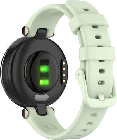 By Qubix - Siliconen bandje - Groen - Geschikt voor Garmin Lily