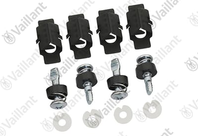 VAILLANT Clip, zijdeel, set a 4 st. VKK 806-2806 e.a. Vaillant-nr. , 280283