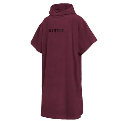 Mystic Poncho Brand - 240418 - Oxblood Red - O/S - Men