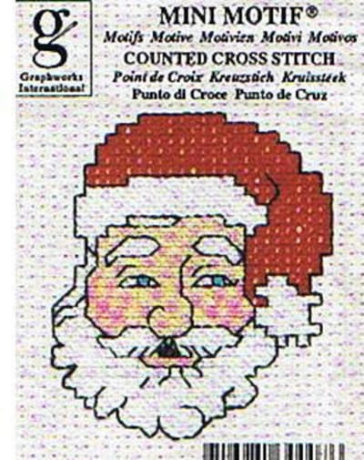Kerst mini borduurpakket  Dmc  Nr. MC 7