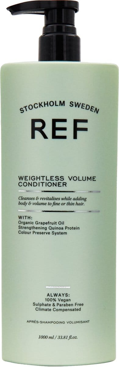 REF Stockholm - Weightless Volume Conditioner Ieder Haartype - 1000ml