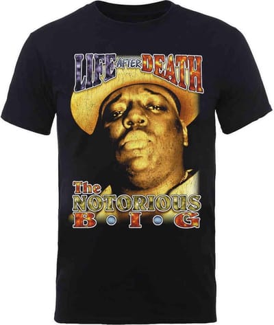 Biggie Smalls - Life After Death Heren T-shirt - S - Zwart