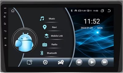 Autoradio met bluetooth - Carplay - Voor Renault Duster HM 2 (2020-2021) - Geschikt voor Apple en Android - Stereo - Navigatie - Navigatiesysteem auto - 2GB 32GB
