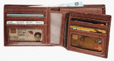 Maverick Heren Portefeuille | Bruin | Maat: One Size