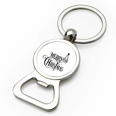 Akyol - kerst merry christmas flesopener - Kerstmis - kerst beker - winter - kerst - christmas - kerst cadeau - 9 bij 3 cm