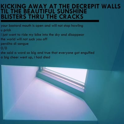 MXLX - Kicking Away At The Decrepit Walls Til The Beautiful Sunshine Blisters Thru The Cracks (LP) (Remastered)