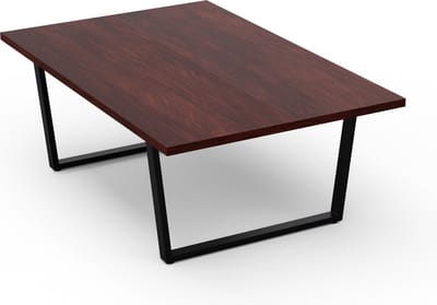 Bearsdon Eettafel hout, Massief echt houten eettafel, Tafel voor eetkamer, 4 tot 6 personen, Scandinavische keukentafel met metalen poten, 120 cm eettafel, Grote houten tafel, Rustieke eettafel