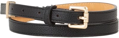 VALENTINO riem Bloom Belt W105 Nero / Oro zwart