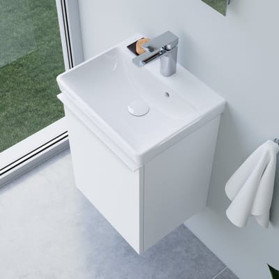 Villeroy & Boch Avento wastafel en evineo ineo4 badmeubel