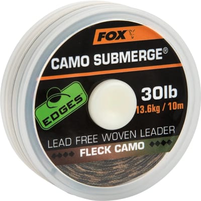 Gevlochten draad Fox Submerge Fleck Camo 30lb - 10m
