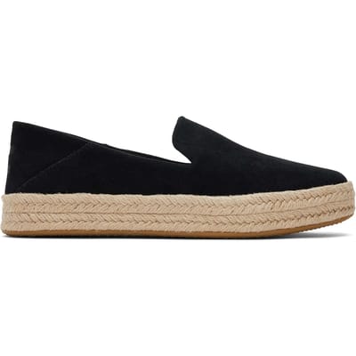 TOMS Carolina Espadrilles Dames - Black - Maat 36