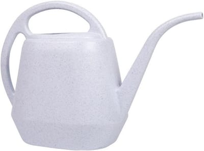 Gieter Water Kan - Plantenfles Apparaat - Planten Water Geven - Lange Nauwkeurige Tuit - 4 Liter Capaciteit - Grijs Wit