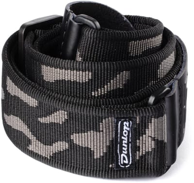 Dunlop D38-10GY Gitaarband Camouflage Grijs