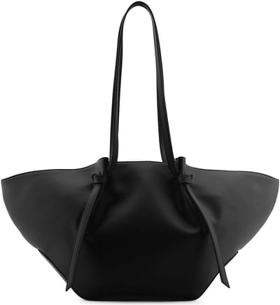 SEIDENFELT MANUFAKTUR shopper Ryd Big Shopper Black zwart